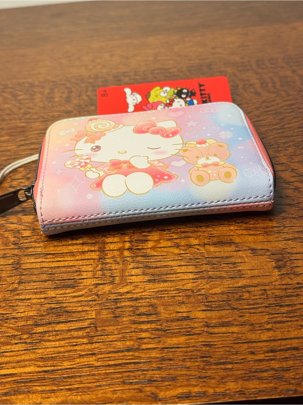 NWT Loungefly Sanrio Hello Kitty & Tiny Chum Whimsical Sweets Mini Wallet - Picture 6 of 7